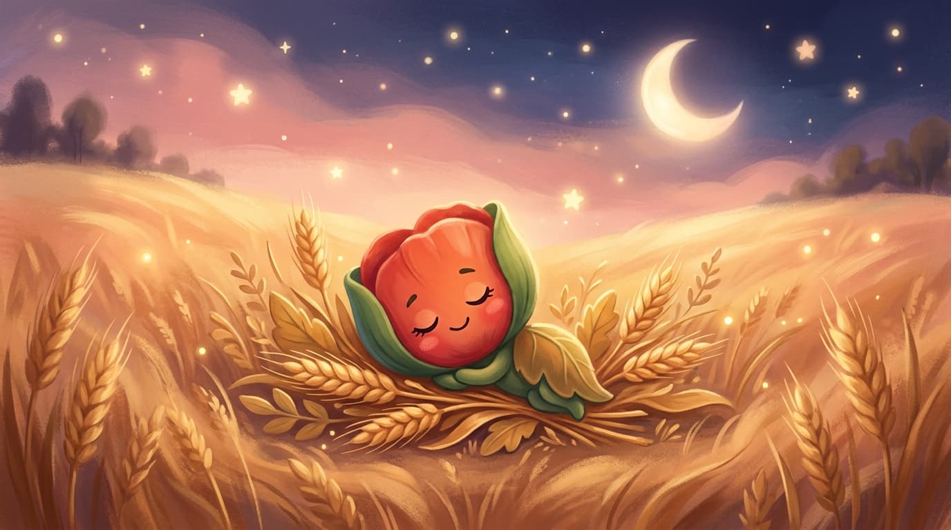 Le coquelicot qui dit bonne nuit